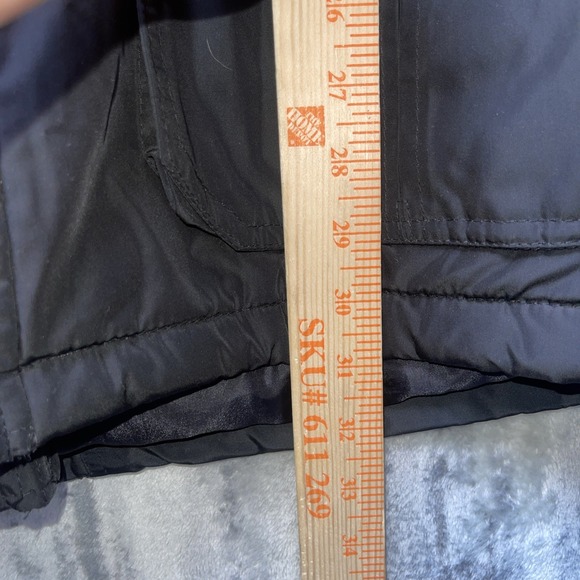 Rocawear Classic Womens Black  Puffer Jacket Faux Fur Detachable Hood Sz Large - Picture 7 of 9